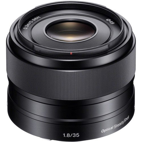 Sony E 35mm f/1.8 OSS Lens (Black)