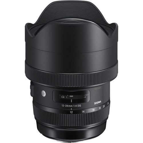 Sigma 12-24mm f/4 DG HSM Art Lens for (Canon, Nikon, Sony A, SA)