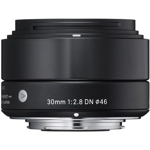 Sigma 30mm f/2.8 DN Lens for (Sony E, M4/3 Mount) (Black & Silver)