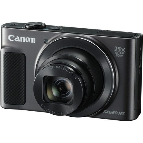 Canon PowerShot SX620 HS Digital Camera (Black, Red, Silver)