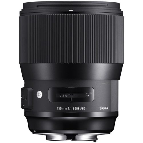 Sigma 135mm f/1.8 DG HSM Art Lens (For Canon EF, Nikon F, Sony A, Sigma SA)