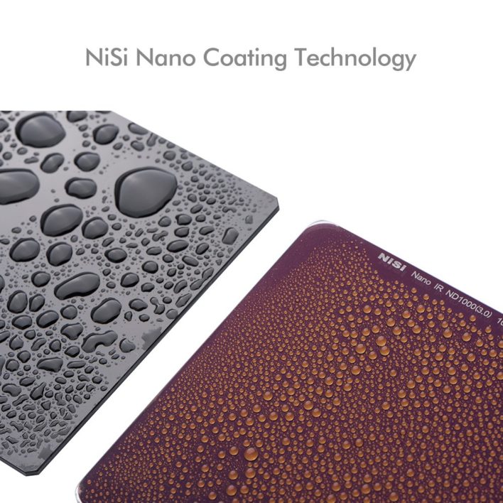 75x80 mm NiSi Neutraldichtefilter für M75 System Nano IR ND1000 10 Stops 3,0 