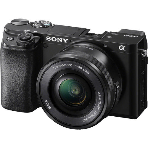 Sony Alpha a6100 Mirrorless Digital Camera with 16-50mm Lens FREE GIFT 64GB SD CARD
