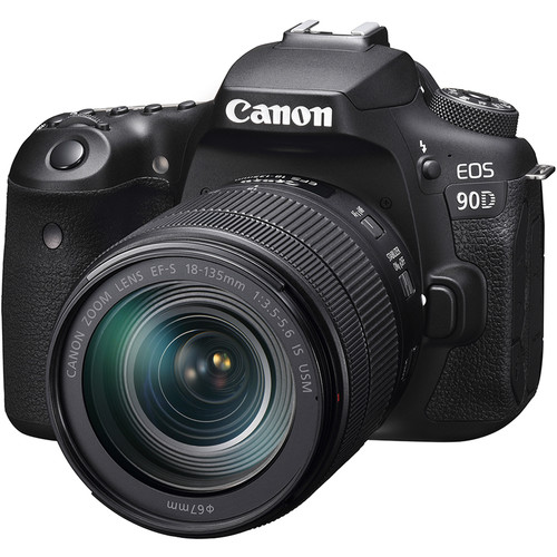 Canon EOS 90D (EF-S 18-135 IS USM) (FREE GIFT 64GB SD CARD + CAMERA BAG)