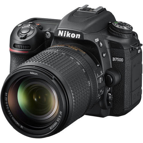 Nikon D7500 DSLR Camera (Free Gift 64GB SD Card + Camera bag)
